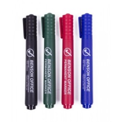 Marqueur permanent 4 pièces couleur