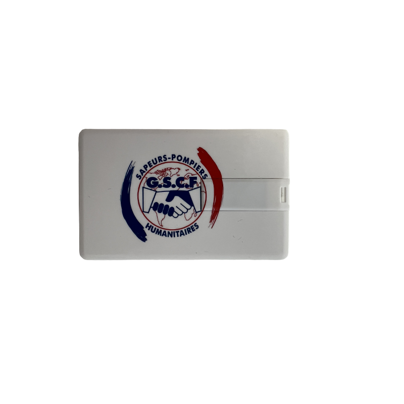 Clés USB GSCF au format carte de crédit