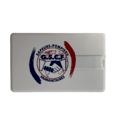 Clés USB GSCF au format carte de crédit