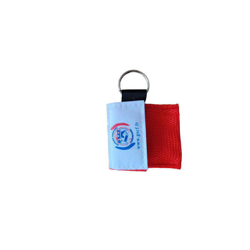 Masque bouche à bouche porte-clefs Masque bouche à bouche porte-clefs