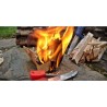 Amadou de magnésium Silex allume feu