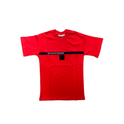 T-shirt Rouge "Sécurité Incendie"
