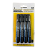 Lot de 4 Marqueurs permanents noir