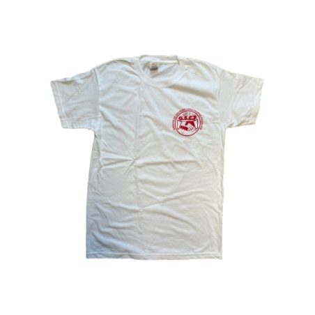 T Shirt Blanc - Logo Rouge GSCF