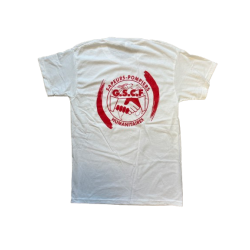 T Shirt Blanc - Logo Rouge GSCF