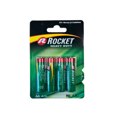 Lot de 4 piles R6 AA