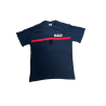T Shirt Marine Bande Rouge GSCF